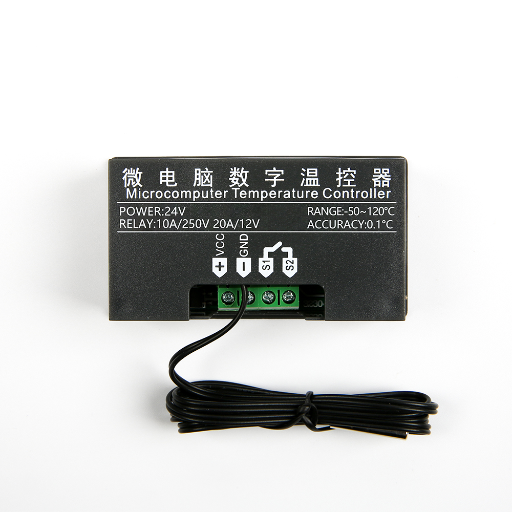 Цифровой терморегулятор (термостат) W3230 24в, кабель 1м